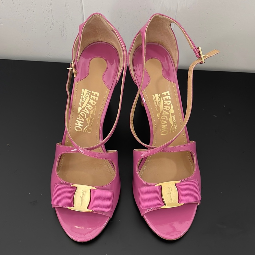 Salvatore Ferragamo Pink  Heels